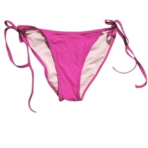 3 For $15 Bikini Bottom W Side Ties Sz Sm NWOT Hot Pink